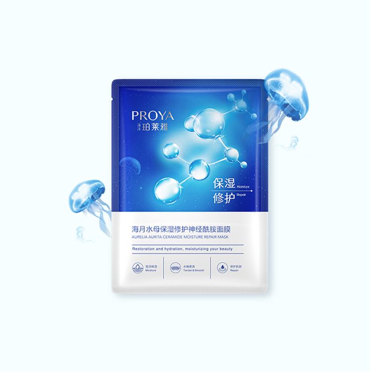威尼斯人官方网站海月水母保湿修护神经酰胺面膜