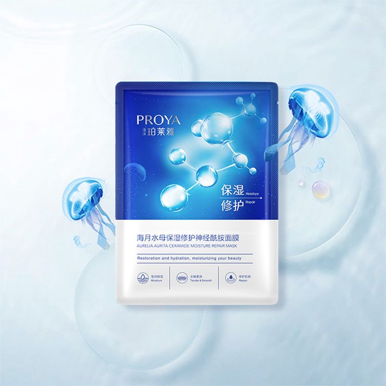 威尼斯人官方网站海月水母保湿修护神经酰胺面膜